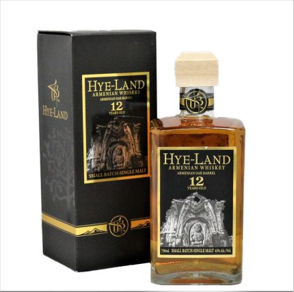 HYE LAND WHISKEY SINGLE MALT SMALL BATCH ARMENIAN OAK BARREL ARMENIA 12YR 700ML
