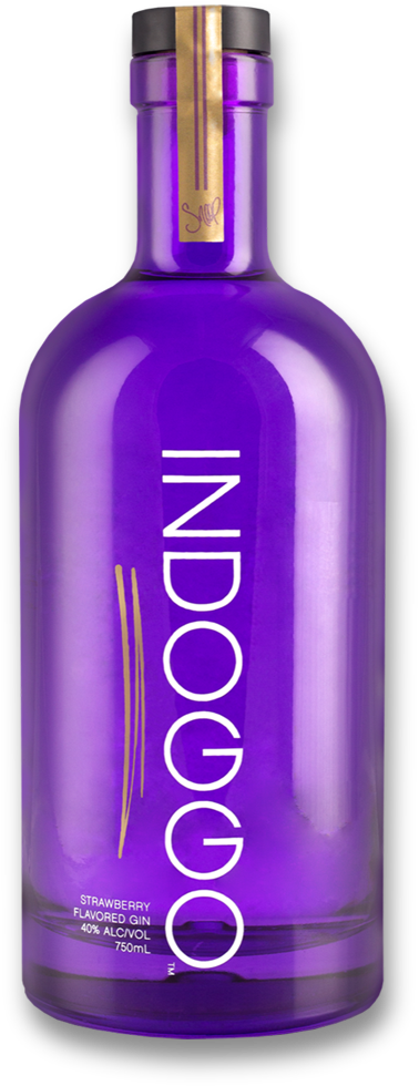 INDOGGO GIN STRAWBERRY FLAVORED 750ML