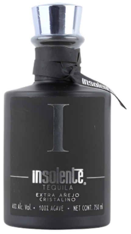 INSOLENTE TEQUILA ANEJO CRISTALINO 750ML