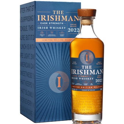 THE IRISHMAN WHISKEY CASK STRENGTH VINTAGE RELEASE 2022 IRISH 750ML