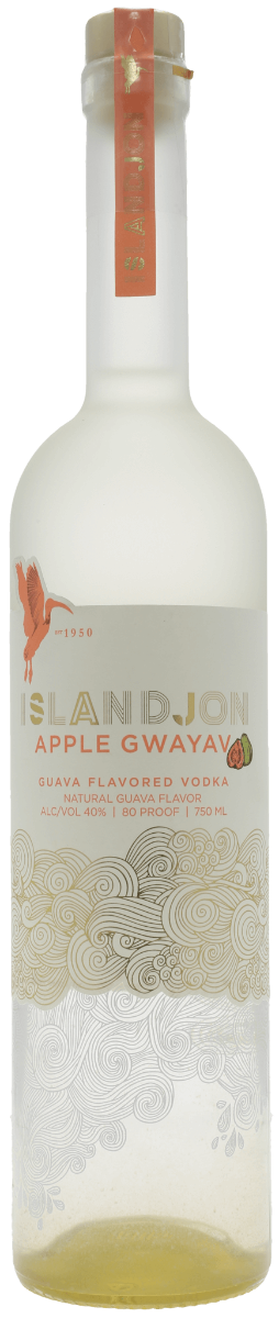 ISLANDJON VODKA APPLE GWAYAV GUAVA FLAVOR FLORIDA 750ML