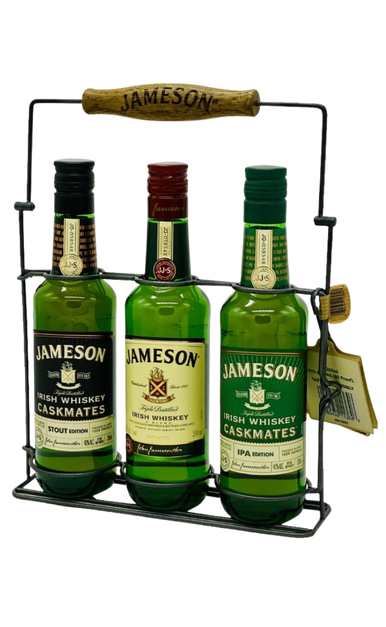 JAMESON WHISKEY ASSORTED ( TRIPLE, IPA, STOUT ) IRISH 3X200ML
