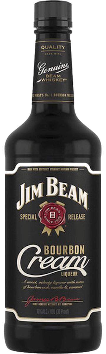 JIM BEAM BOURBON CREAM LIQUEUR SPECIAL RELEASE KENTUCKY 750ML