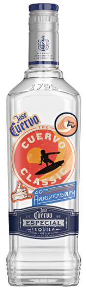 JOSE CUERVO TEQUILA  SILVER 40TH ANNIVERSARY 750ML