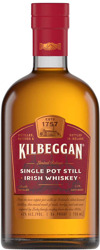 KILBEGGAN WHISKEY SINGLE POT STILL IRISH 750ML