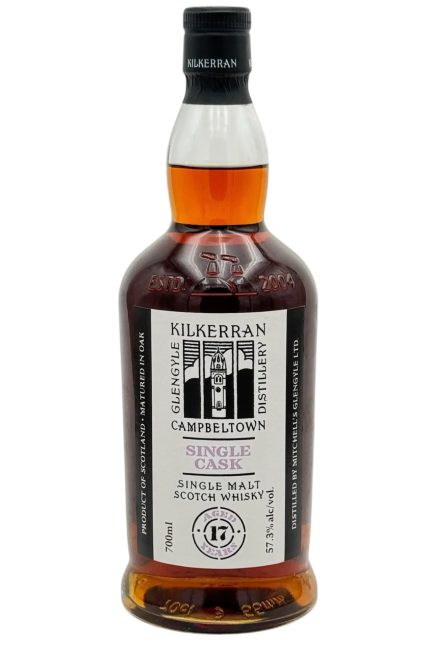 KILKERRAN SCOTCH SINGLE MALT 20TH ANNIVERSARY 17YR CAMPBELTOWN 750ML