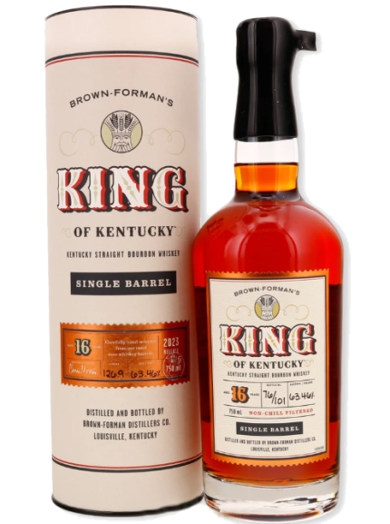 KING OF KENTUCKY BOURBON SINGLE BARREL 2023 EDITION KENTUCKY 16YR 750ML