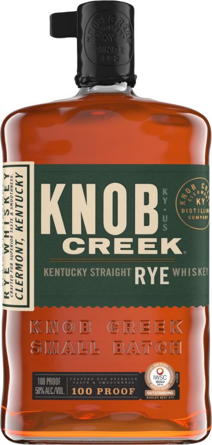 KNOB CREEK WHISKEY RYE SMALL BATCH KENTUCKY 1.75LI