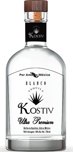KOSTIV TEQUILA BLANCO ULTRA PREMIUM 750ML