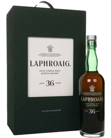 LAPHROAIG SCOTCH SINGLE MALT THE LIMITED ARCHIVE COLLECTION ISLAY 36YR 750ML