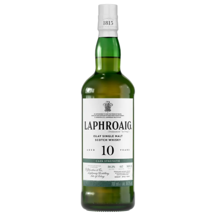 LAPHROAIG SCOTCH SINGLE MALT CASK STRENGTH ISLAY 10YR 750ML