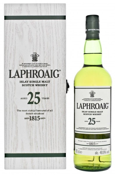 LAPHROAIG SCOTCH SINGLE MALT ISLAY CASK STRENGTH 25YR 750ML