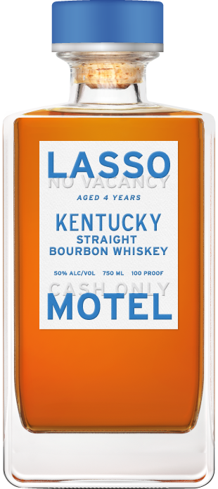 LASSO MOTEL WHISKEY STRAIGHT KENTUCKY 4YR 750ML