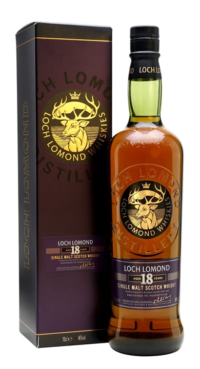 LOCH LOMOND SCOTCH SINGLE MALT 18YR 750ML
