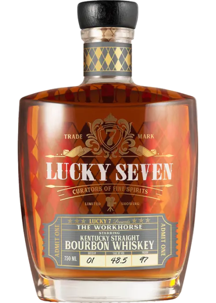 LUCKY SEVEN THE WORKHOUSE BOURBON STRAIGHT SMALL BATCH KENTUCKY 750ML