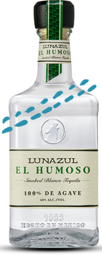 LUNAZUL TEQUILA BLANCO EL HUMOSO SMOKED 750ML