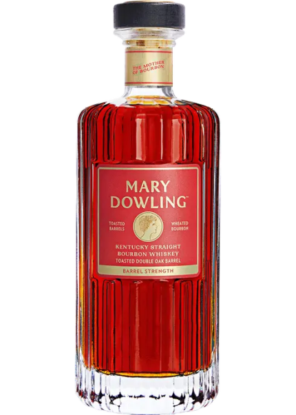 MARY DOWLING BOURBON STRAIGHT WHEATED TOASTED DOUBLE OAK BARREL BARREL STRENGTH KENTUCKY 750ML