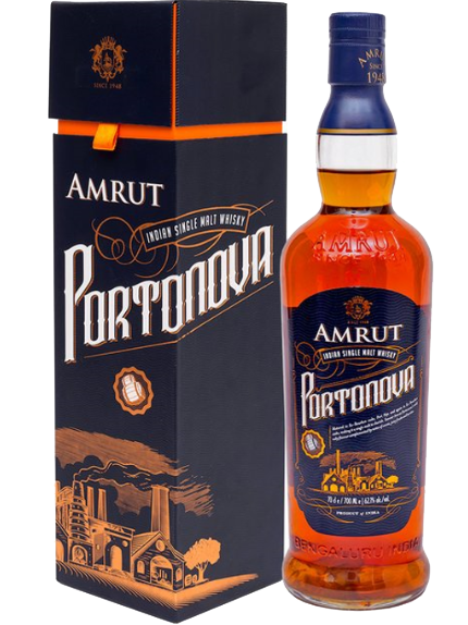 AMRUT PORTONOVA WHISKEY SINGLE MALT INDIA 750ML