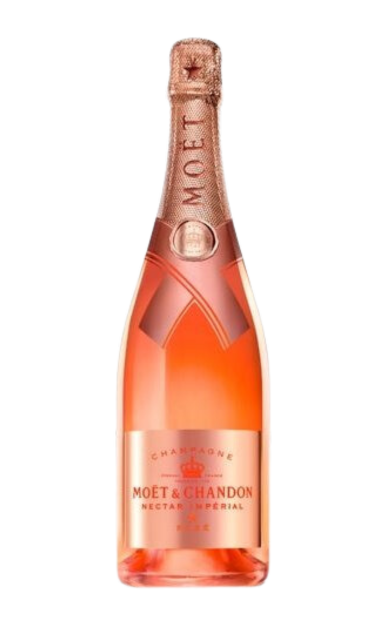 MOET & CHANDON CHAMPAGNE NECTAR IMPERIAL ROSE LUMINOUS EDITION FRANCE 1.5LI