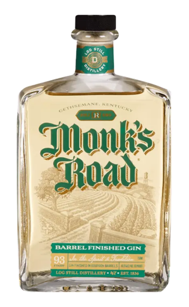 MONKS ROAD GIN FINISHED IN BOURBON BARREL 750ML