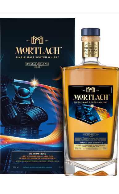 MORTLACH THE KATANAS EDGE SCOTCH SINGLE MALT 2023 EDITION 750ML