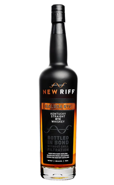 NEW RIFF WHISKEY STRAIGHT RYE BALBOA BOTTLED IN BOND KENTUCKY 750ML