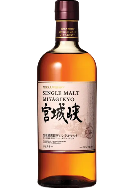 NIKKA WHISKEY MIYAGIKYO SINGLE MALT JAPAN 90PF 750ML