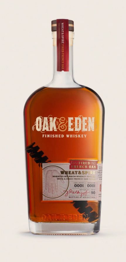OAK & EDEN BOURBON WHEAT & SPIRE FIRED FRENCH OAK TEXAS 750ML