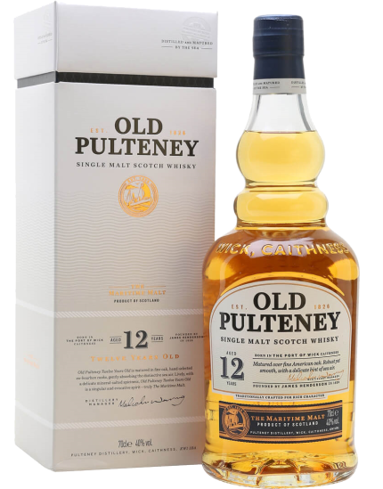 OLD PULTENEY SCOTCH SINGLE MALT MARITIME MALT 12YR 750ML