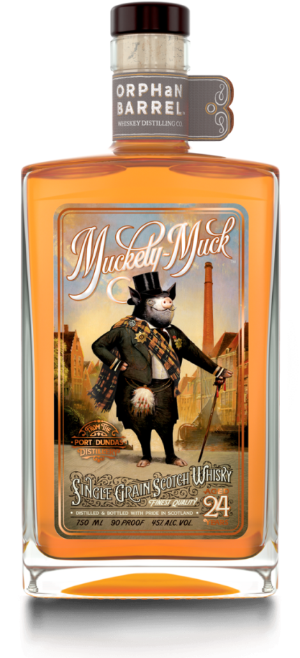 ORPHAN BARREL MUCKETY MUCK SCOTCH SINGLE GRAIN 24YR 750ML