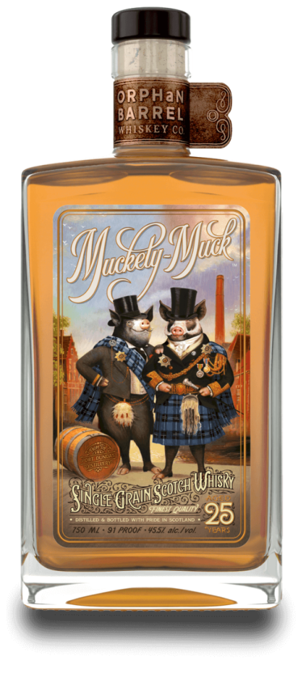 ORPHAN BARREL SCOTCH SINGLE GRAIN MUCKETY MUCK 25YR 750ML