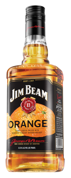 JIM BEAM BOURBON ORANGE 750ML