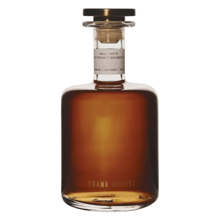 FRANK AUGUST BOURBON STRAIGHT SMALL BATCH MIZUNARA CASK KENTUCKY 750ML