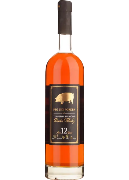 PEG LEG PORKER BOURBON STRAIGHT TENNESSEE 12YR 750ML