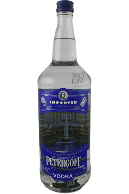 PETERGOFF VODKA BELORUSSIA 750ML