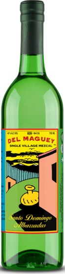 DEL MAGUEY MEZCAL SINGLE VILLAGE SANTO DOMINGO ALBARRADAS 750ML
