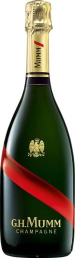GH MUMM CHAMPAGNE BRUT GRAND CORDON FRANCE W/2 FLUTE 750ML - Image 2