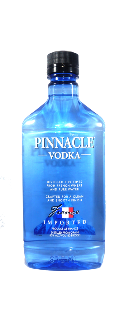 PINNACLE VODKA FRANCE 375ML