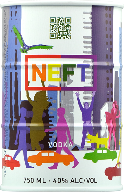 NEFT VODKA PRIDE CAN AUSTRIA 750ML