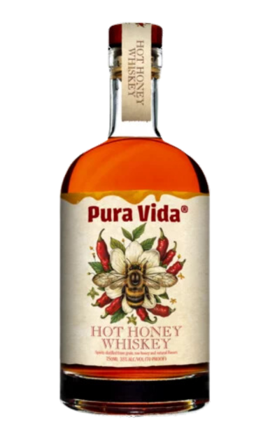 IRON SMOKE PURA VIDA WHISKEY HOT HONEY 750ML