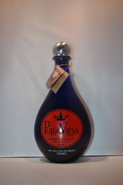 PURA VIDA TEQUILA ANEJO 750ML