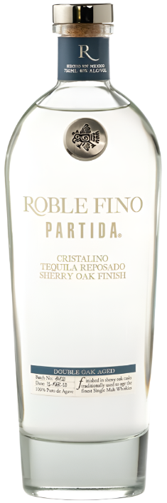 PARTIDA ROBLE FINO TEQUILA REPOSADO CRISTALINO SHERRY OAK FINISH 750ML