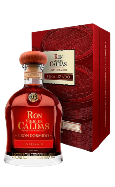 RON VIEJO DE CALDAS RUM LEON DORMIDO FINALIZADO COLOMBIA 750ML