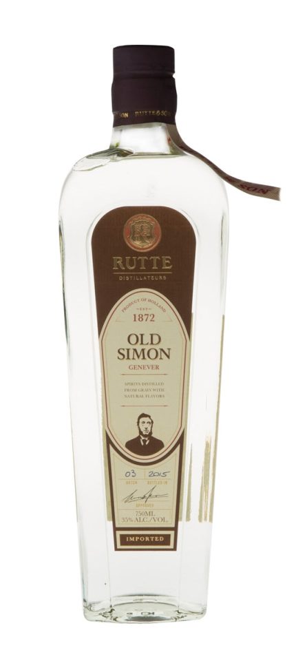 RUTTE OLD SIMON GENEVER HOLLAND 86PF 750ML