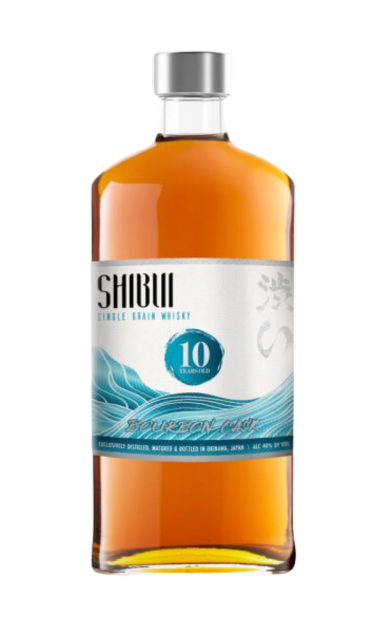 SHIBUI WHISKEY SINGLE GRAIN BOURBON OAK CASK JAPAN 10YR 750ML