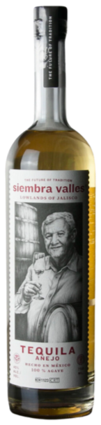 SIEMBRA VALLES TEQUILA ANEJO 750ML