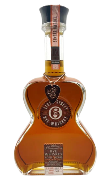 SIXTH STREET WHISKEY CASK STRAIGHT UNFILTERED RYE 10YR 118PF 750ML