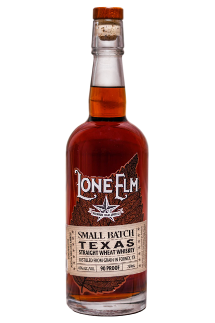 LONE ELM WHISKEY STRAIGHT WHEAT SMALL BATCH TEXAS 750ML