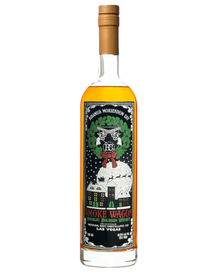 SMOKE WAGON BOURBON STRAIGHT CHRISTMAS EDITION NEVADA 750ML