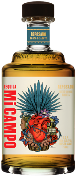 MI CAMPO TEQUILA REPOSADO RESTED IN WINE BARRELS 750ML